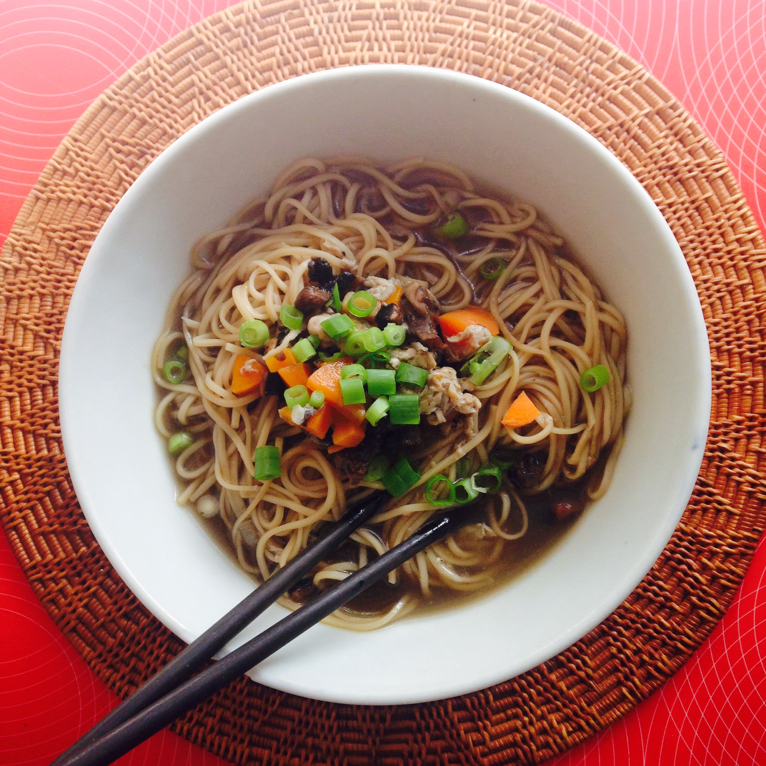 Recipe: Egg Drop Noodle Soup