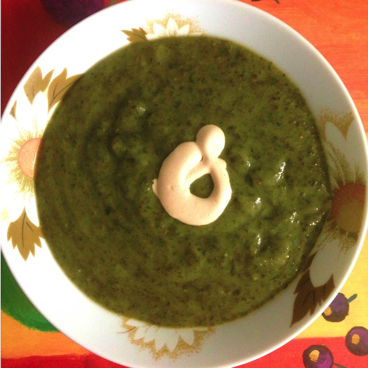 Recipe: Spinach Soup with Cumin